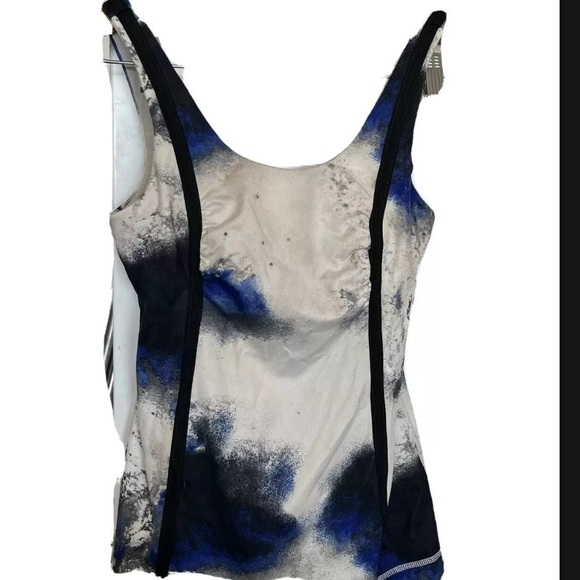 Lululemon Athletica Women Sz 6 Wholehearted Milky Way Multi Tank - Picture 3 of 7